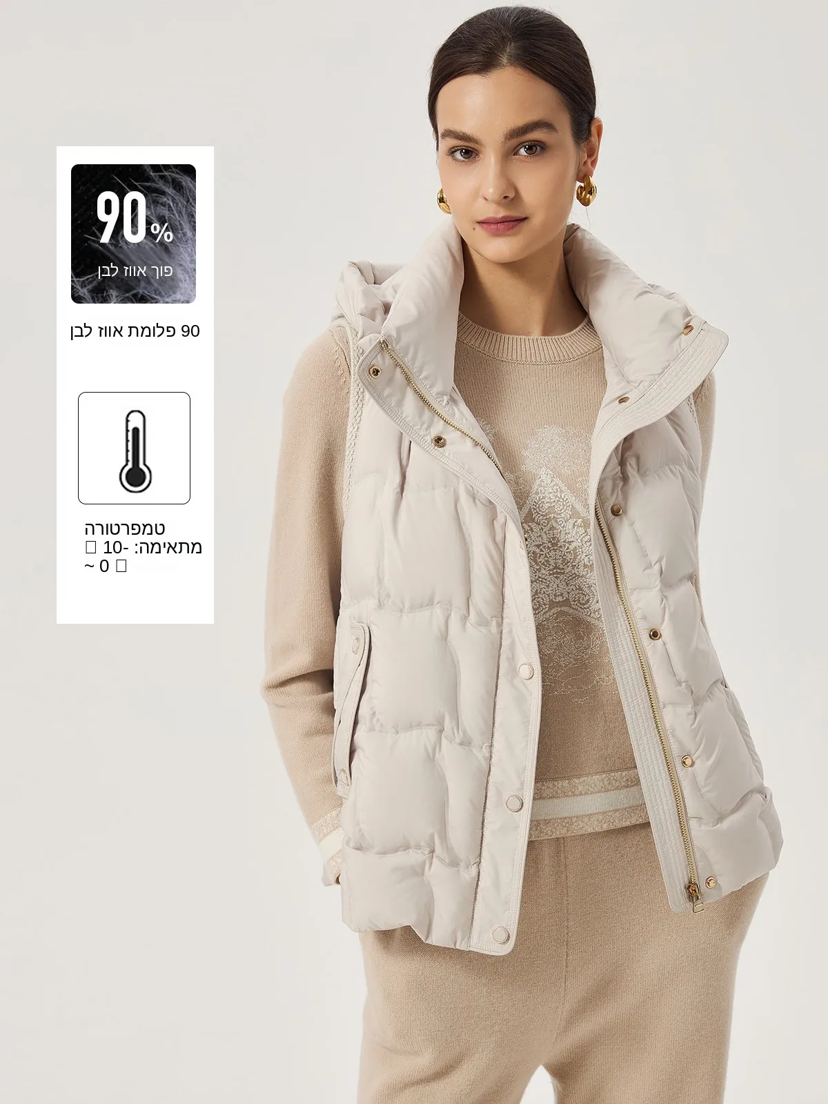 

Жилет YIYI из гусиного пуха, женский, без рукавов, с капюшоном, утепленный, осенне-зимний, модный, для повседневной носки, 90% пуха