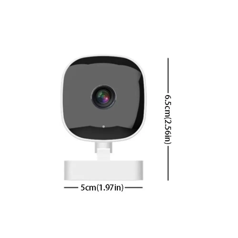 Mini Design Wireless Security Camera HD Wide-Angle Mini Camera IP65 Waterproof Two-Way Audio Indoor Camera Indoor Use view 6