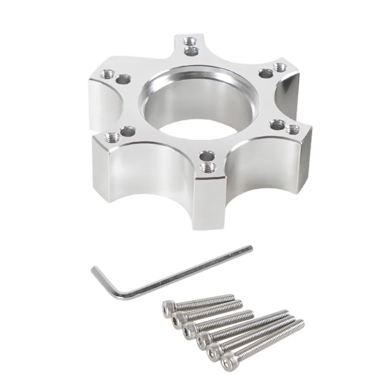 ForT300RS racing simulation game steering wheel adapter connecting base hole spacing 70