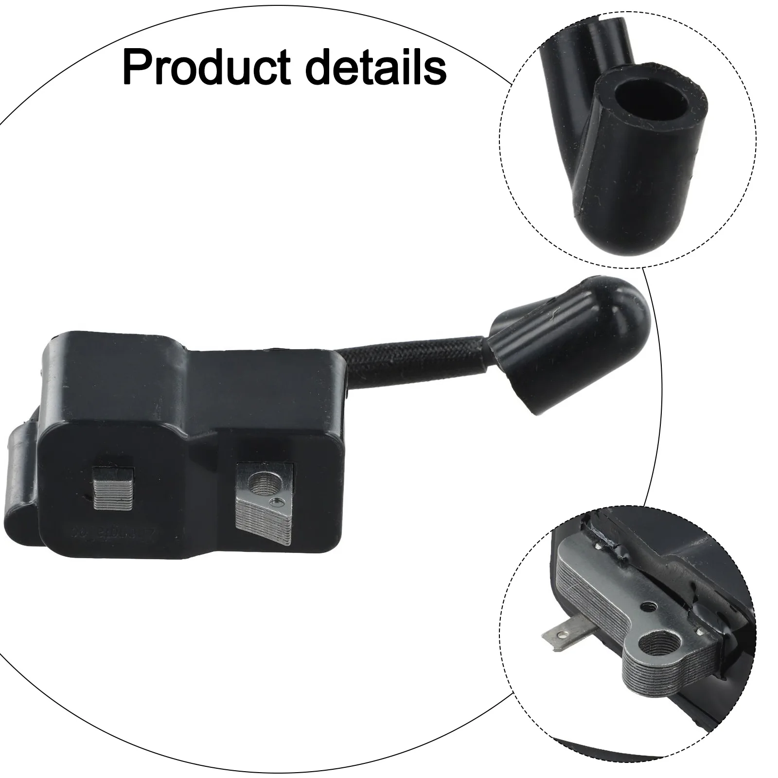 As Shown Ignition Coil Ignition Coil For Chainsaw Power Tool Accessory Direct Replacement For 537038501 Easy To Install