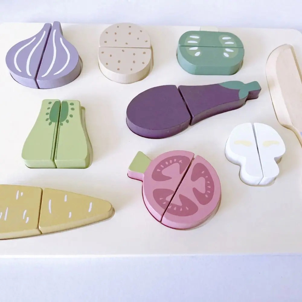 Puzzle en bois 3d avec fruits amusants, dessin animé d'animaux, crème glacée, Montessori, éducatif, coloré, cadeau pour bébé