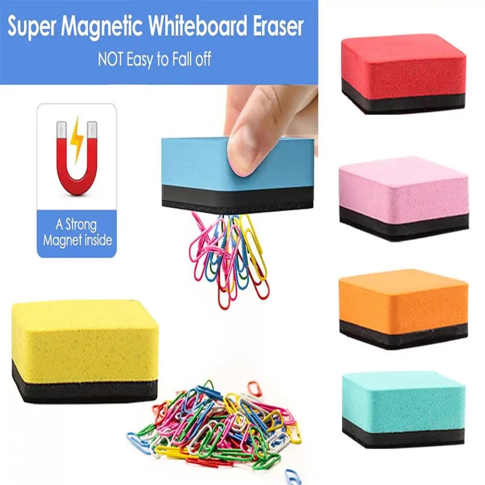 30 шт., стираемые Ластики для доски, ярких цветов