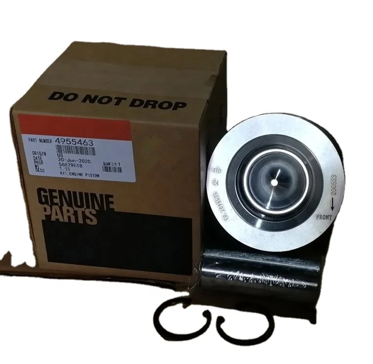 

B4.5 QSB4.5 ISB4.5 4BT diesel engine piston kit 4955463 5259407