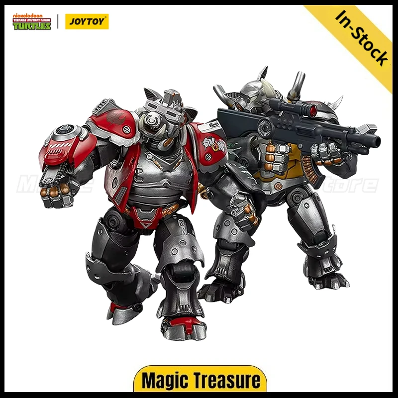 

В наличии: JOYTOY TMNT Super Bebop Mighty Rocksteady 1/18, фигурка-модель, игрушка