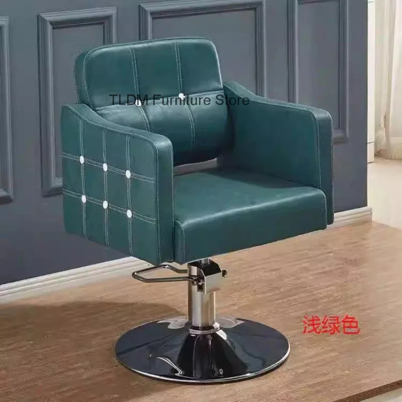 Stylist Saloon Barber Chair Professional Cosmetic Facial Barber Chair Reception Cadeira De Barbearia Hair Salon Furniture