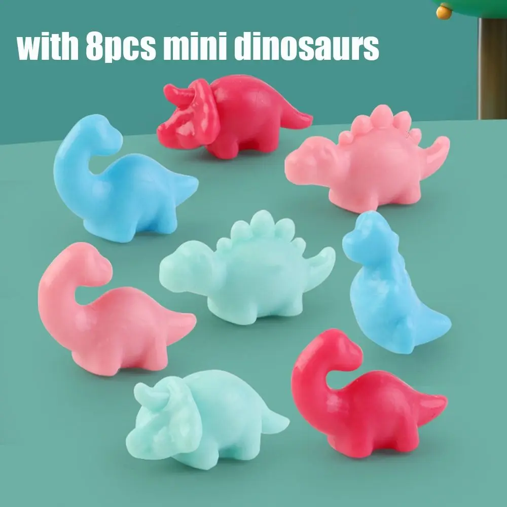 Lustige Dinosaurier-Form-Kapselmaschine zum Fangen greifender Dinosaurier-Fänger, interaktives Spielzeug für Kinder