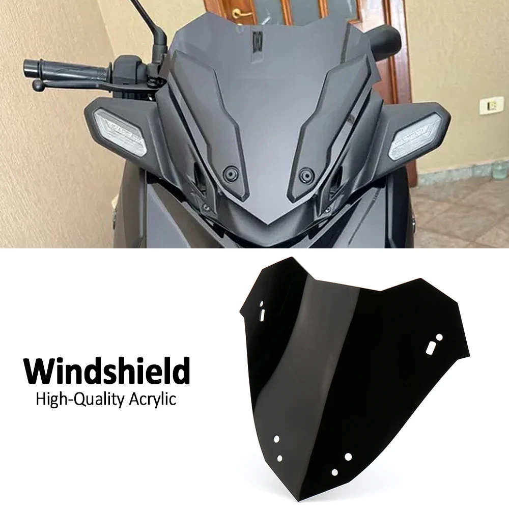 

For YAMAHA XMAX300 X-MAX 300 XMAX X MAX 2023 2024 Motorcycle Sports Visor Windshield Windscreen Wind Shield Deflectore Screen