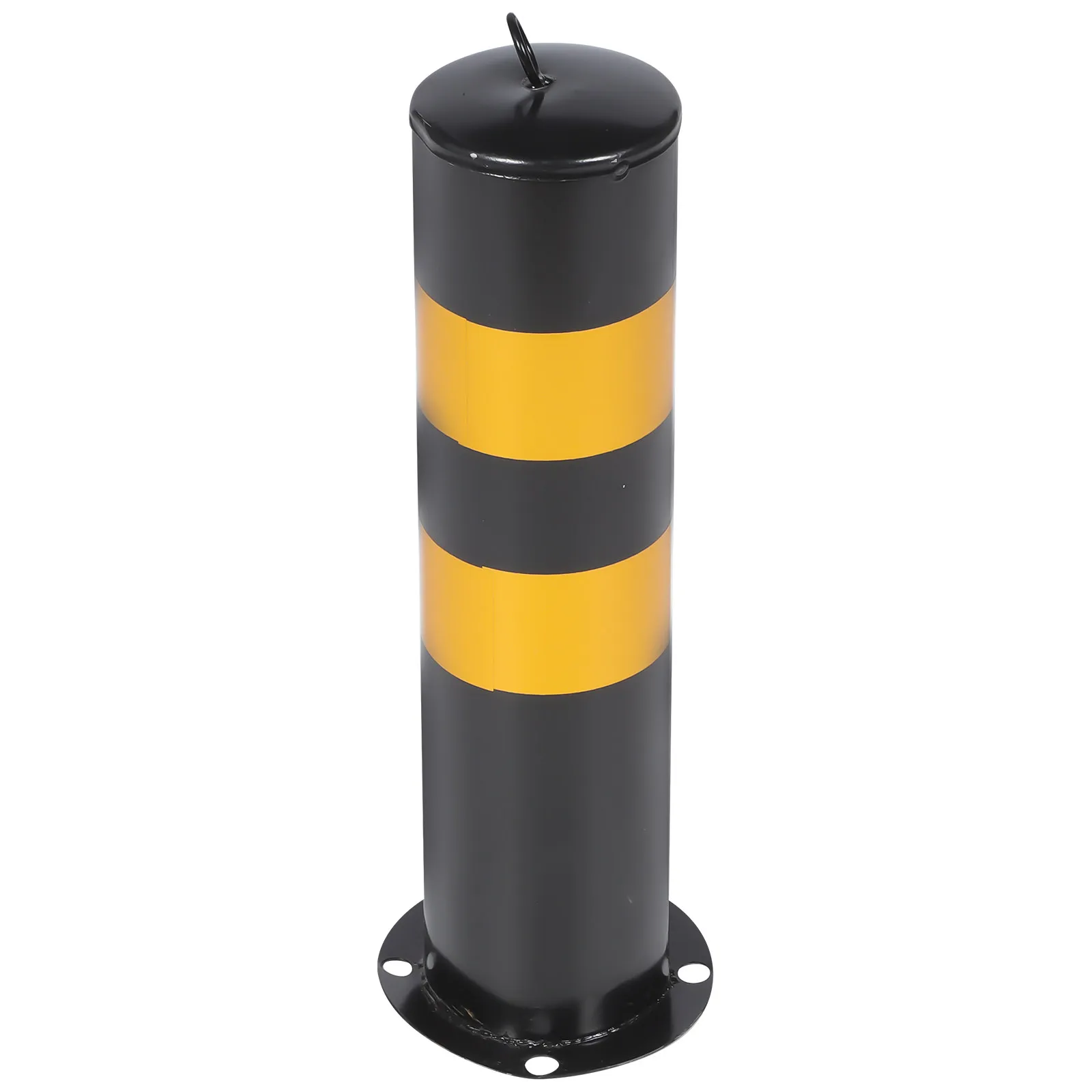 safety-warning-sign-halloween-christmas-new-year-parking-barrier-driveway-reflective-bollard-security-post-traffic-column-road