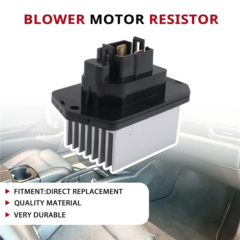 

ABXN-Blower Motor Resistor 7T4Z-19E624-A 7T4Z19E624A For Ford Edge 2007-2016 Lincoln MKX 2007-2015