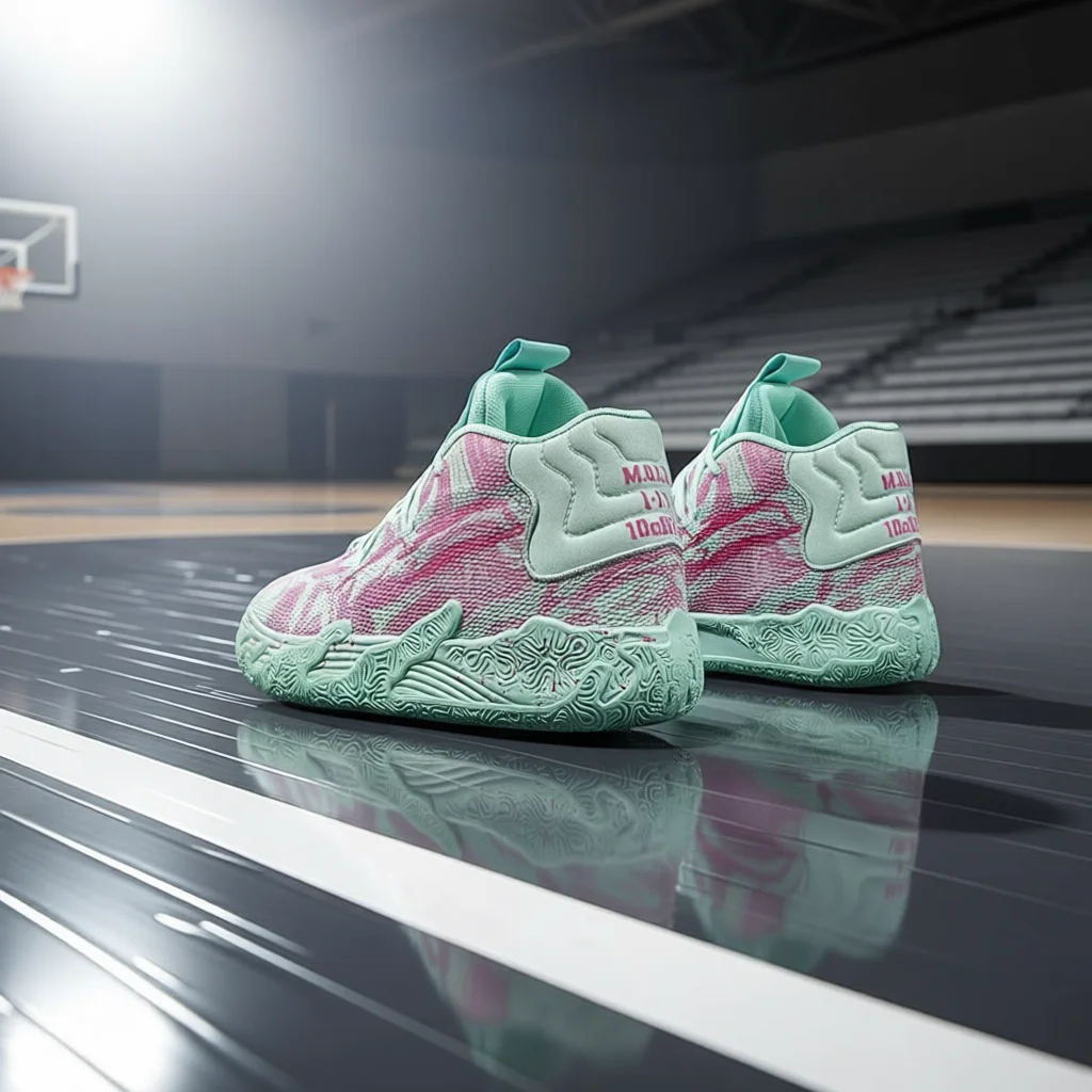 Cushioned High-Top Basketball Shoes product image
