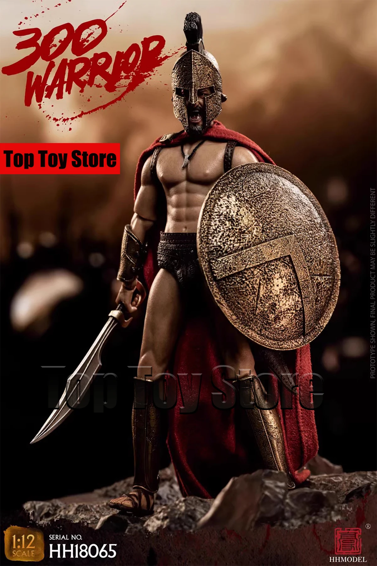 HHMODEL HH18065 1/12 Мужской солдат-герой 300 Спарта Warriors Модель игрушки Полный набор 6 дюймов Фигурка в наличии Коллекция
