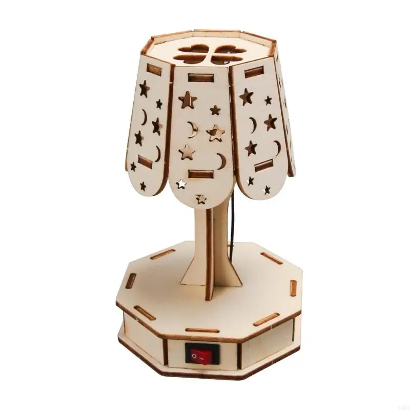 

Y88D Интерактивная игрушка-проект STEM для детей от 6 лет с лампой DIY Строительная наука Образовательная деятельность и веселые