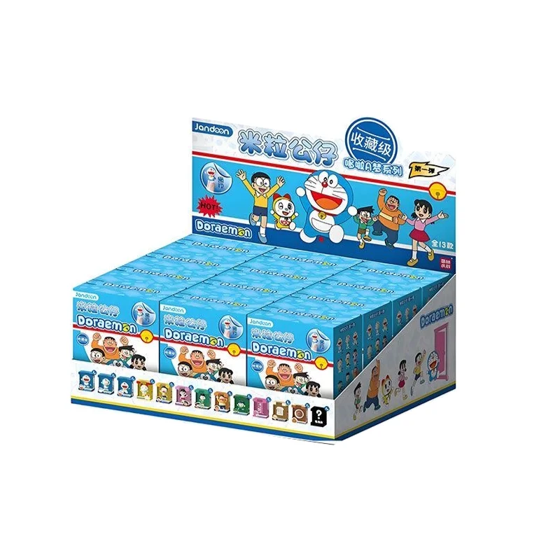 

Jandoon Doraemon Series Rice Grain Figurine Nobita Gouta Takeshi Mini Figurine Desktop Ornament Figurine