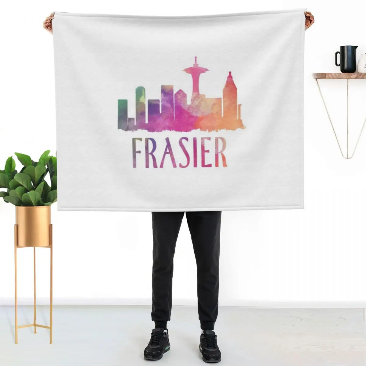 frasier Throw Blanket Single Beautifuls Decorative Sofa Thermal Thins heavy to sleep Blankets
