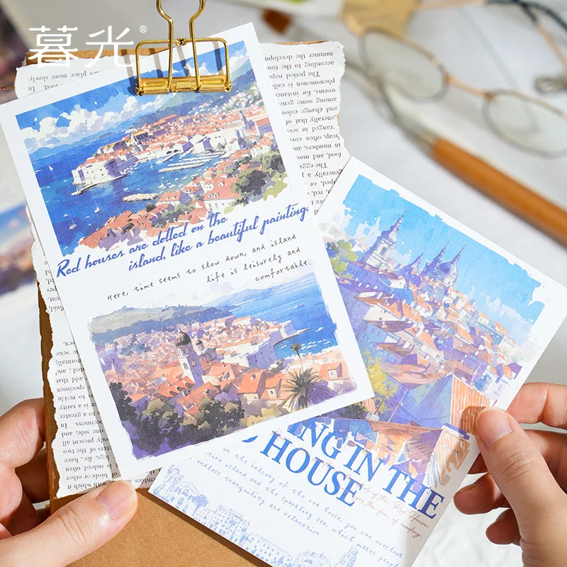 30pcs/lot Memo Pads Sticky Life flows Paper diary Scrapbooking Stickers Office School stationery