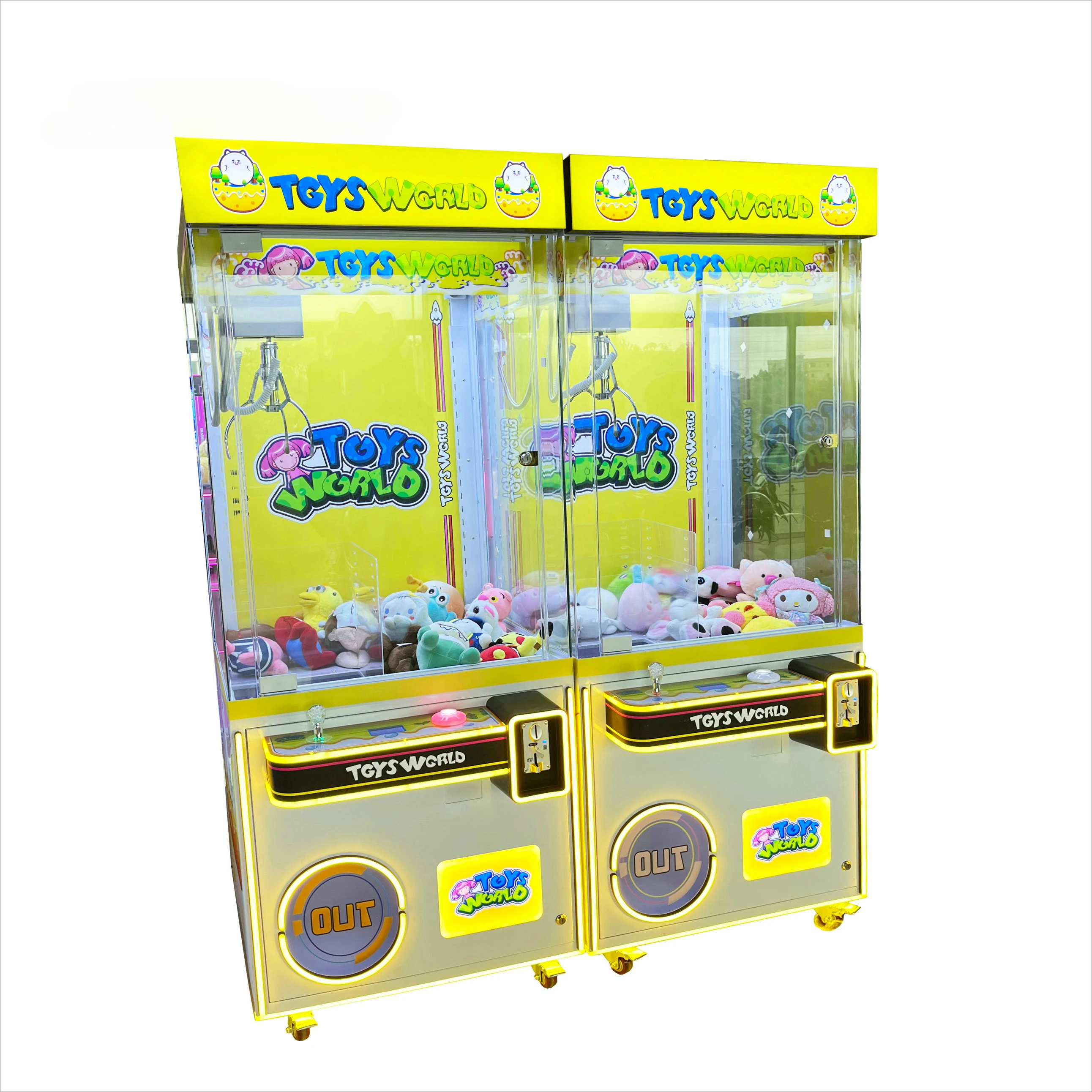 PlayFun New Toy Customized Arcade Claw Doll Game Machine Plush Toy Gift Claw Crane Machine