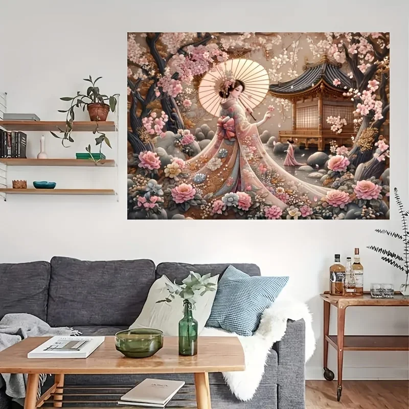 Künstlerische Landschaft 120/300/500/520/1000/1314 Teile Puzzles Anspruchsvolles Familienaktivitätsspiel für Spielzimmer, Schlafzimmer, Party-Geschenk