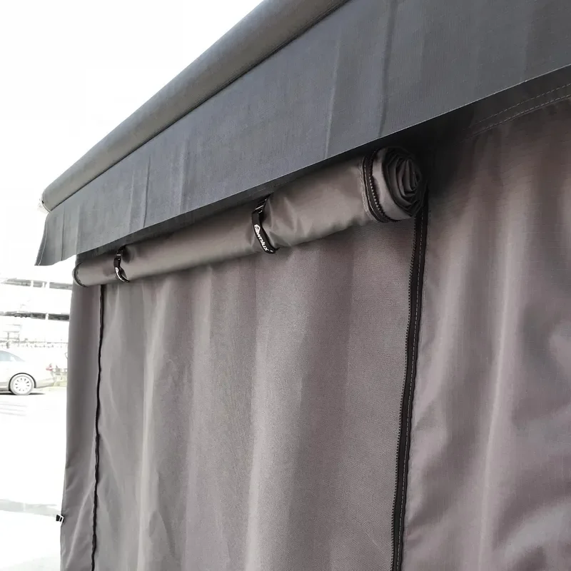 Outdoor 3-4 Person Caravan Car RV Awning Room Tent Accessories for Caravan RV Vehicle view 6