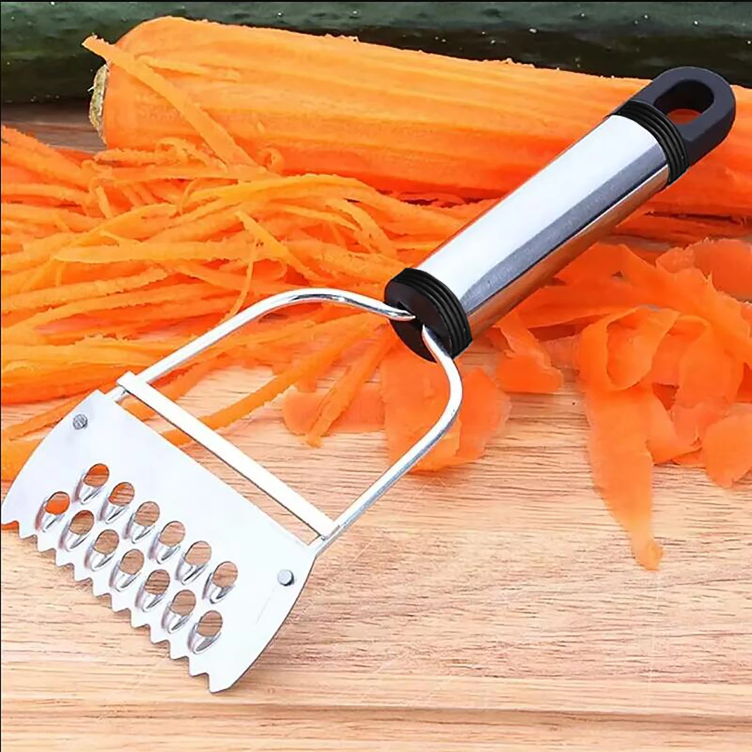 Single Stainless Steel Peeler Fruit Vegetable Cucumber Multifunctional Shredder Home Peeler Kitchen Accessories Tools