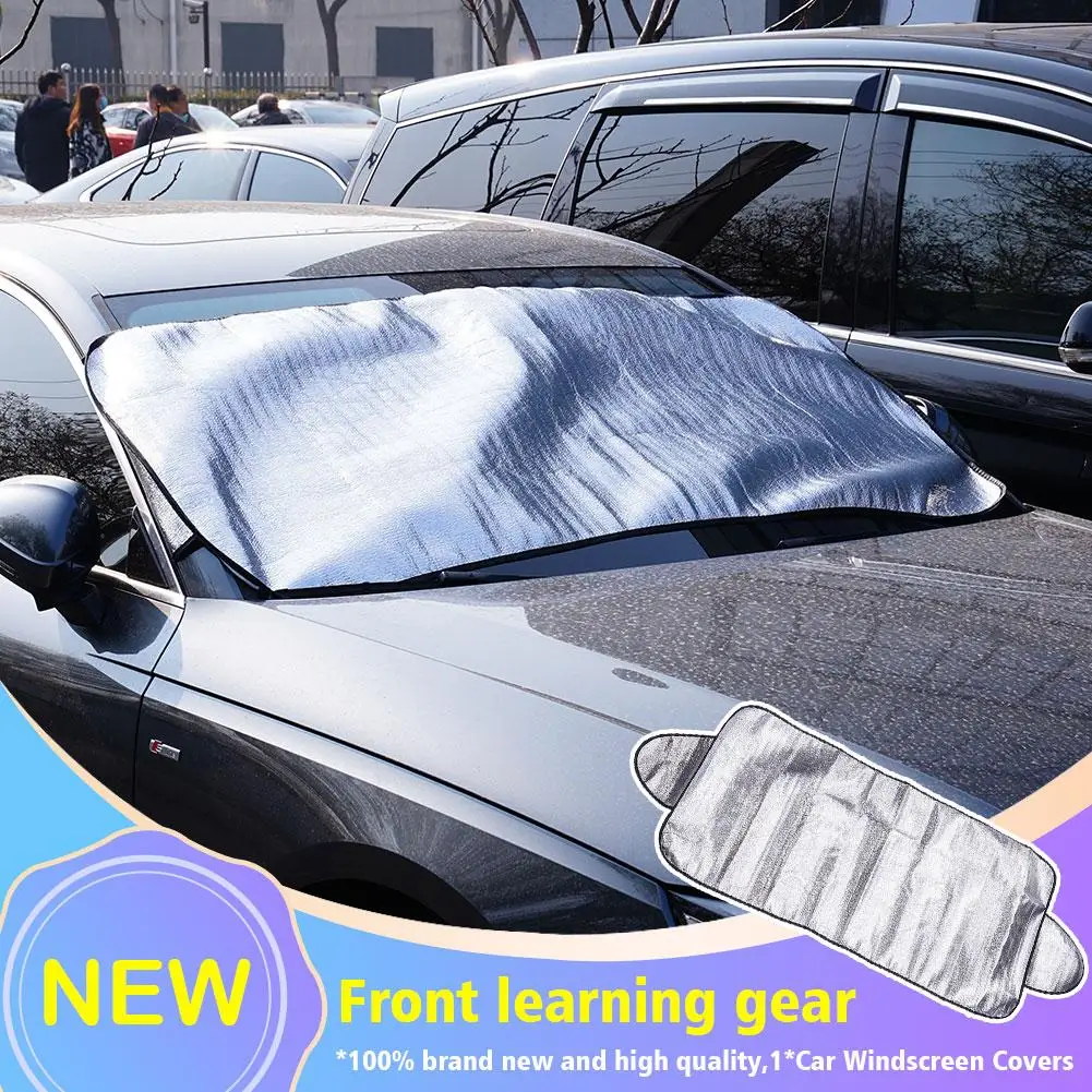 Car Windshield Heat-insulating Cover Car Glass Snow Dust Protective Cover Cars Summer Sun Protection Car Accessories