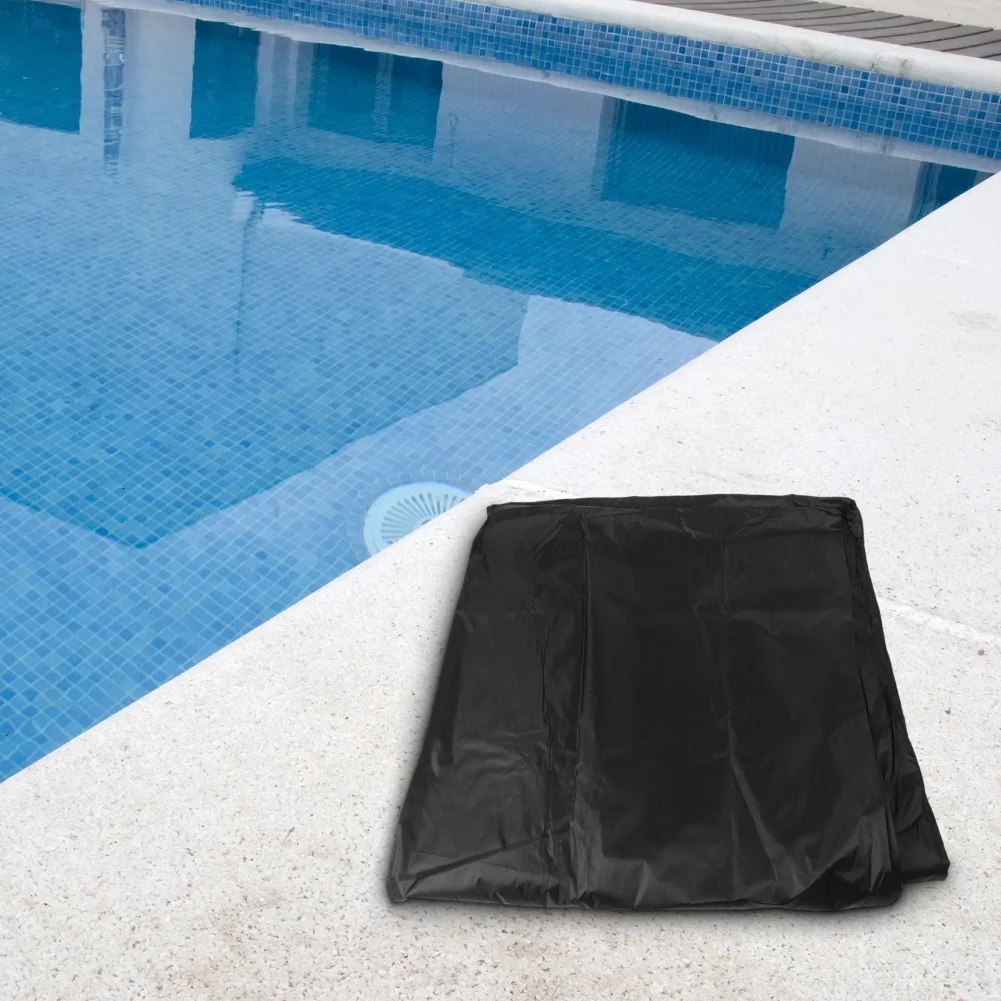 

oxford fabric rectangular pool cover with waterproof and UV protection for outdoor inflatable and metal frame pools