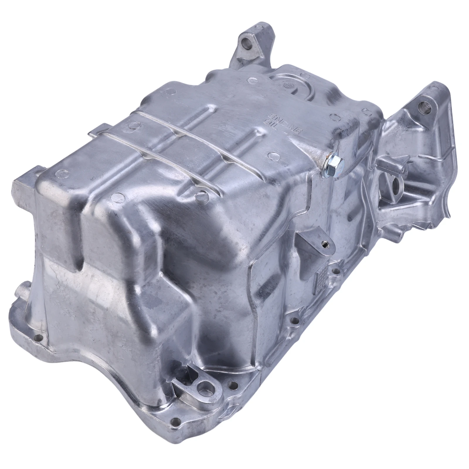 車のエンジンオイルパンフィット L4 1.5L 2009-2013 マニュアルトランスミッションアルミ自動車エンジンオイルパン交換 11200RB0000