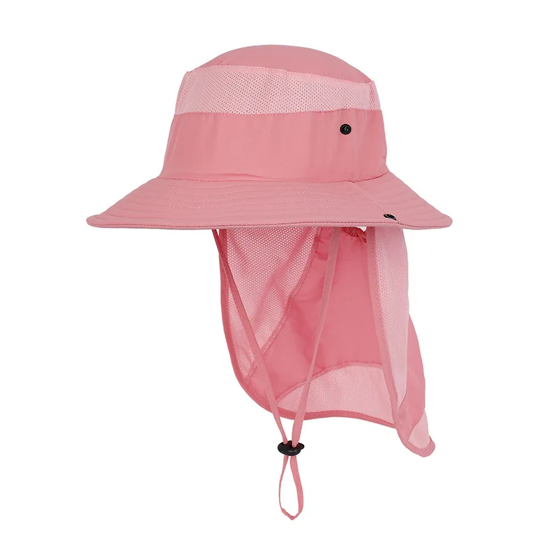 3-12 Years Old Boys Girls Bucket Cap with Neck Flap UPF 50+ Sun Hat with Kids Safari Play Hat