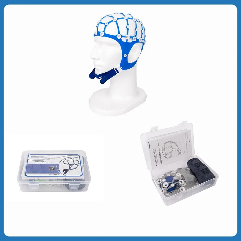 

Disk EEG Cap Rubber Band Cap EEG Gold Cup Electrode Fixation Cap EEG Accessories