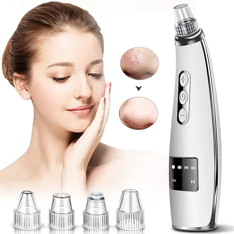 

Blackhead Remover Pore Vacuum - Pimple Extractor Tools Pore Cleaner Toolfor Face & Nose