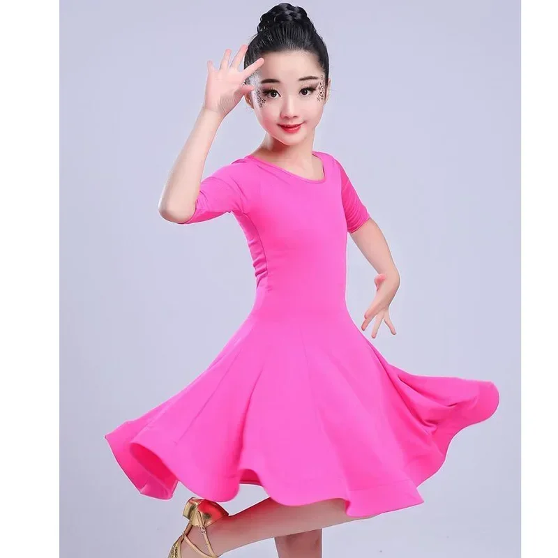 Karneval Mädchen Jazz Moderne Ballsaal Party Latin Dance Kostüm Kind Tanzen Kleid Bühne Tragen Latin Outfits Für Kinder Dancewear
