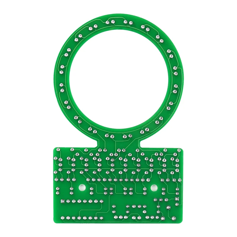 B30C-CD4017 Lampu Air Led Gradien Cincin Kit Elektronik Diy Bagian Produksi Pengelasan Menyenangkan untuk Pelatihan dan Pengajaran