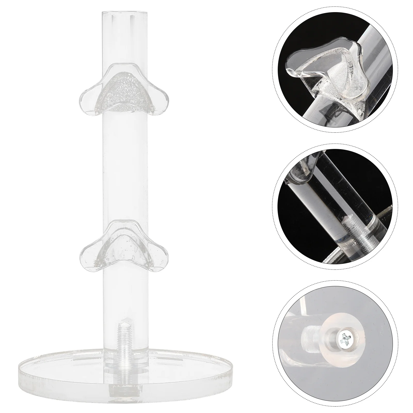 

Sunglasses Organizer Glasses Display Rack Durable Plastic Eyewear Stand Stable Base Holder for Home Store Counter