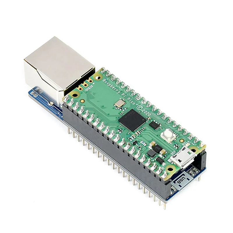 

For Raspberry Pi PICO Network Expansion Board 300Bps-921.6Kbps TCP/UDP Picow RJ45 Network Port Expansion