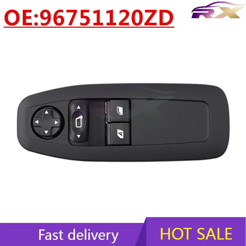 

OEM:96751120ZD Power Window Master Control Switch For Peugeot 208