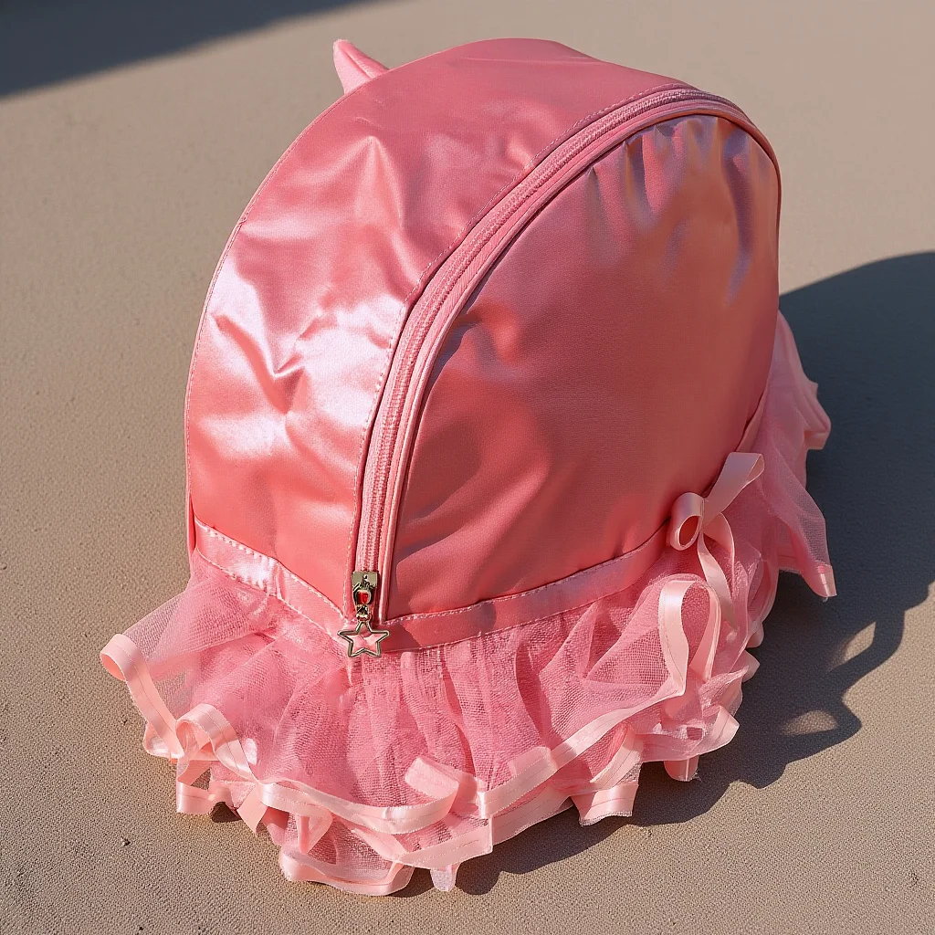حقيبة ظهر جميلة للأطفال من Ballet Dance Pink خفيفة الوزن ومتينة وسعة كبيرة للملابس وأحذية الهاتف والسفر والرياضة #6