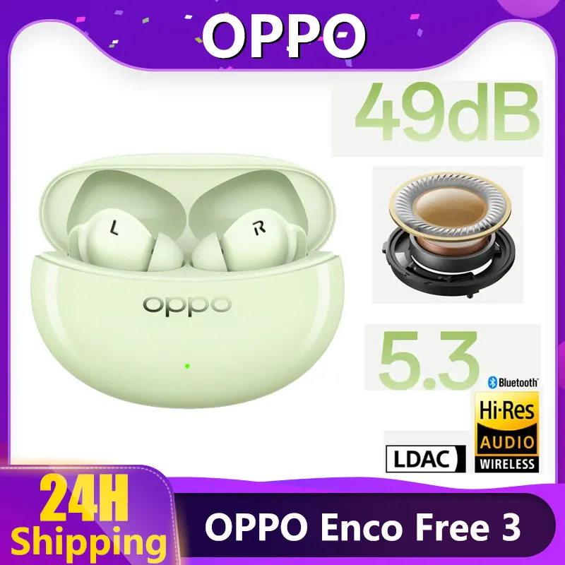 OPPO Enco Free 3 Oortjes met 49 dB Actieve Geluidsisolatie: Een Diepe Evaluatie van Prestaties en Gebruikssituaties