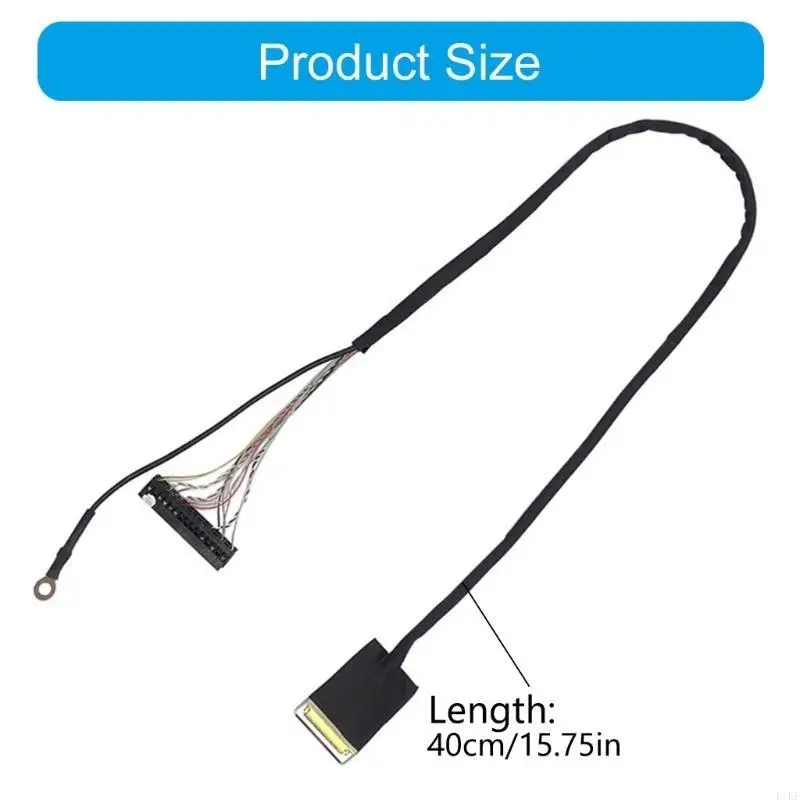 Flexible X86 EDP -Anzeigekabel LCD -Bildschirmleitung bietet 40 einfache Installation K1KF
