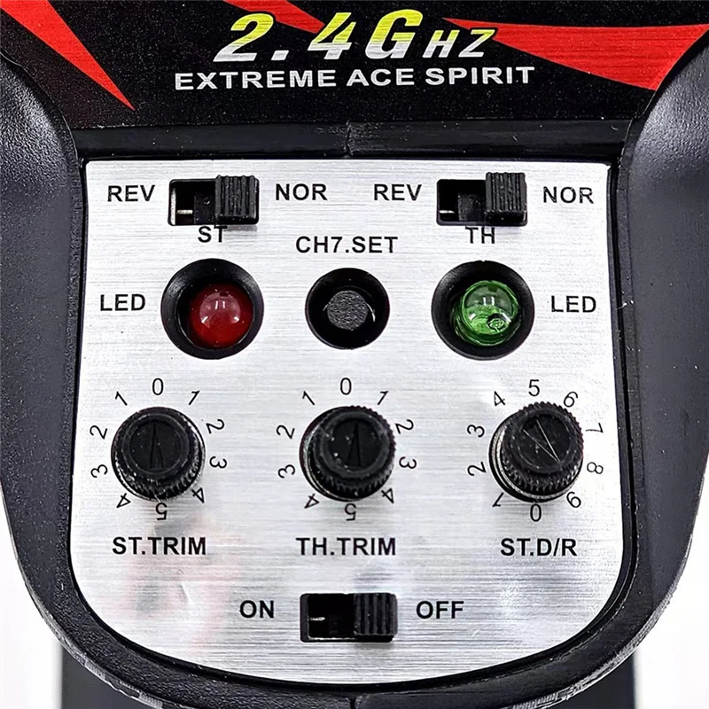 

AS96-7CH 2.4Ghz Transmitter & Receiver ESC Set For 3S Lipo Battery Upgrade Parts For Scy16101pro,16103Pro,Sg116pro,SG116 MAX