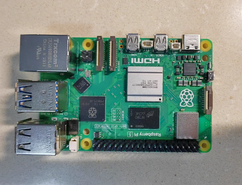 Новая оригинальная плата Raspberry Pi 5 Cortex-A76 4 ГБ 8 ГБ, высокое качество для радиоуправляемого дрона-самолета