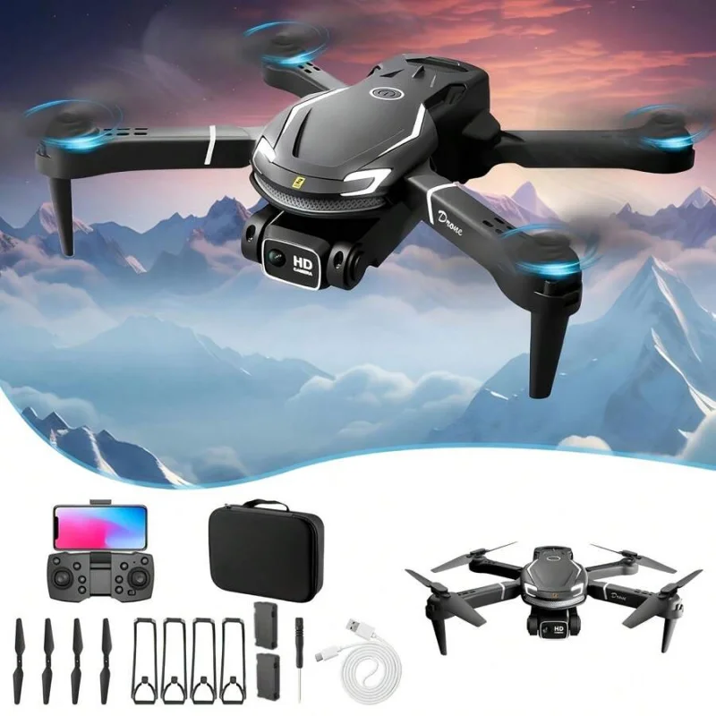 V88 Foldable Quadcopter, Equipped With 4K High-Definition , Photography, Camera, 1181.1-Inch WiFi Remote Control Range, US