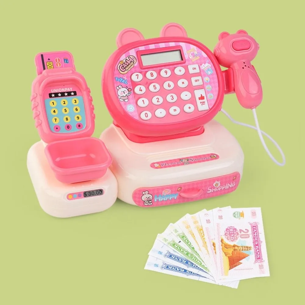 Supermarket Cashier Supermarket Cash Register Toy Lighting & Sound Effects Role Play Shopping Computer Play Sets