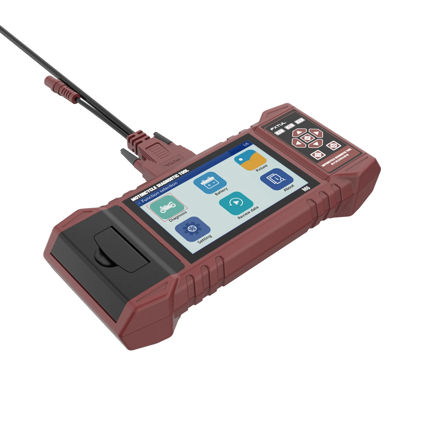 NEW FXTUL M6 12V Universal Mot - Obd2 Scanner review and price