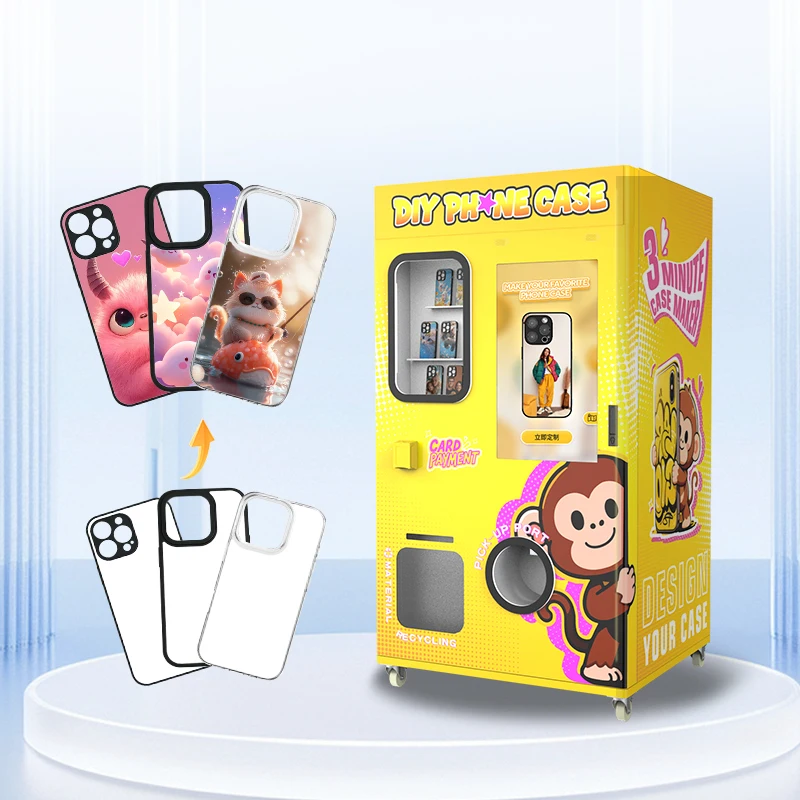FOODLINE Phone Case Vending Machine Commercial Grade Long Running Kiosk For Shopping Precinct Mobile Accessories Selling Kiosk