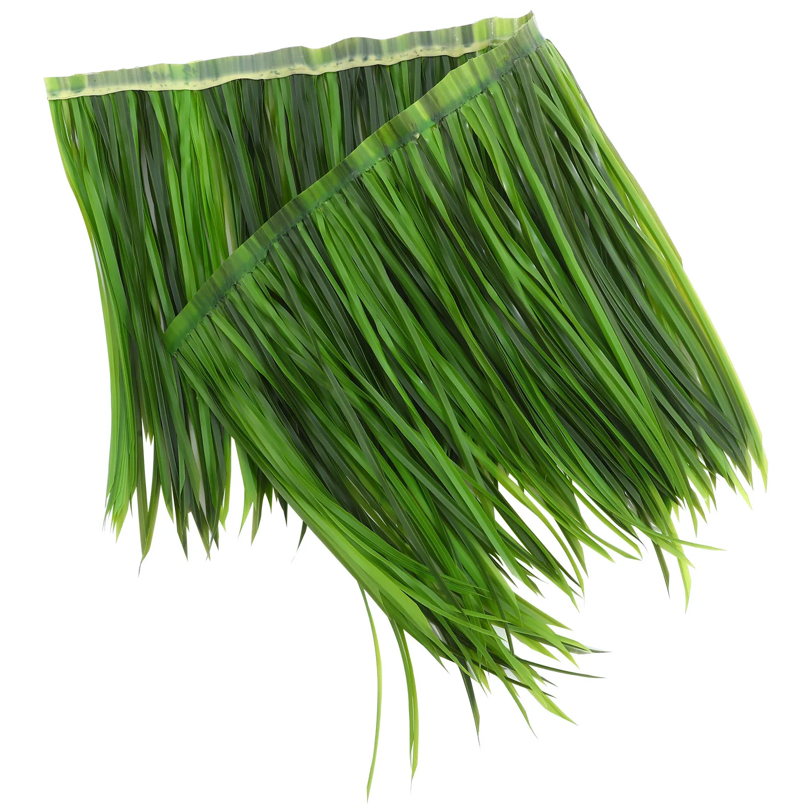

Fake Straw Roof Lightweight Artificial Thatch Roofing Tropical Garden Decor Easy Installation No Daily Maintenance