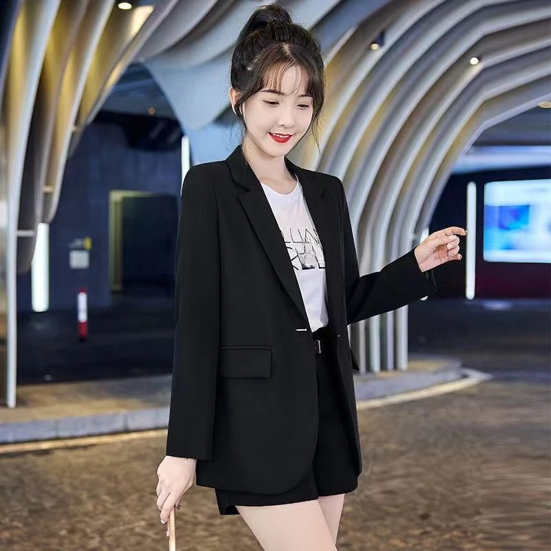 

Spring Autumn New in Women's Temperament Commuting Suit Jacket Fashionable Elegant Casual Street Photography Small Suit Top
