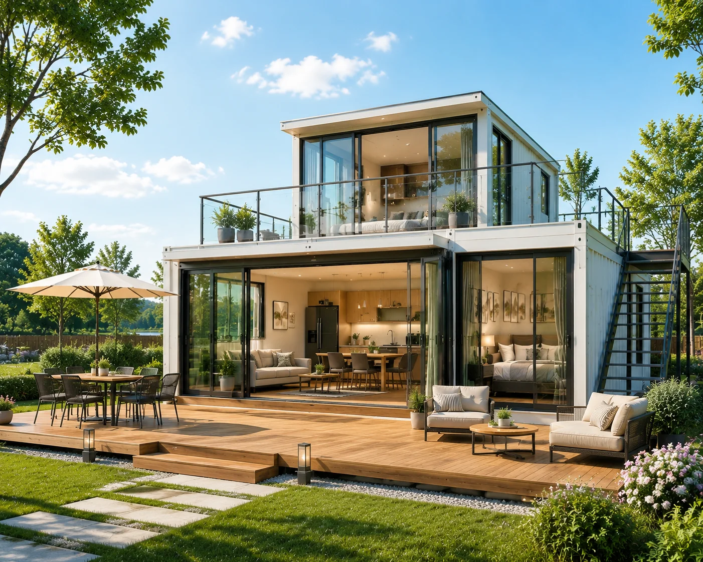 Luxury Lifestyle House - บ้านพักตากอากาศริมชายหาดพร้อมห้องนอน ห้องน้ำ ห้องครัว วิลล่าริมทะเลสไตล์ทรอปิคอลพร้อมวิวทะเลแบบพาโนรามาและไลฟ์สไตล์หรูหราด้วยระเบียงเปิดโล่ง