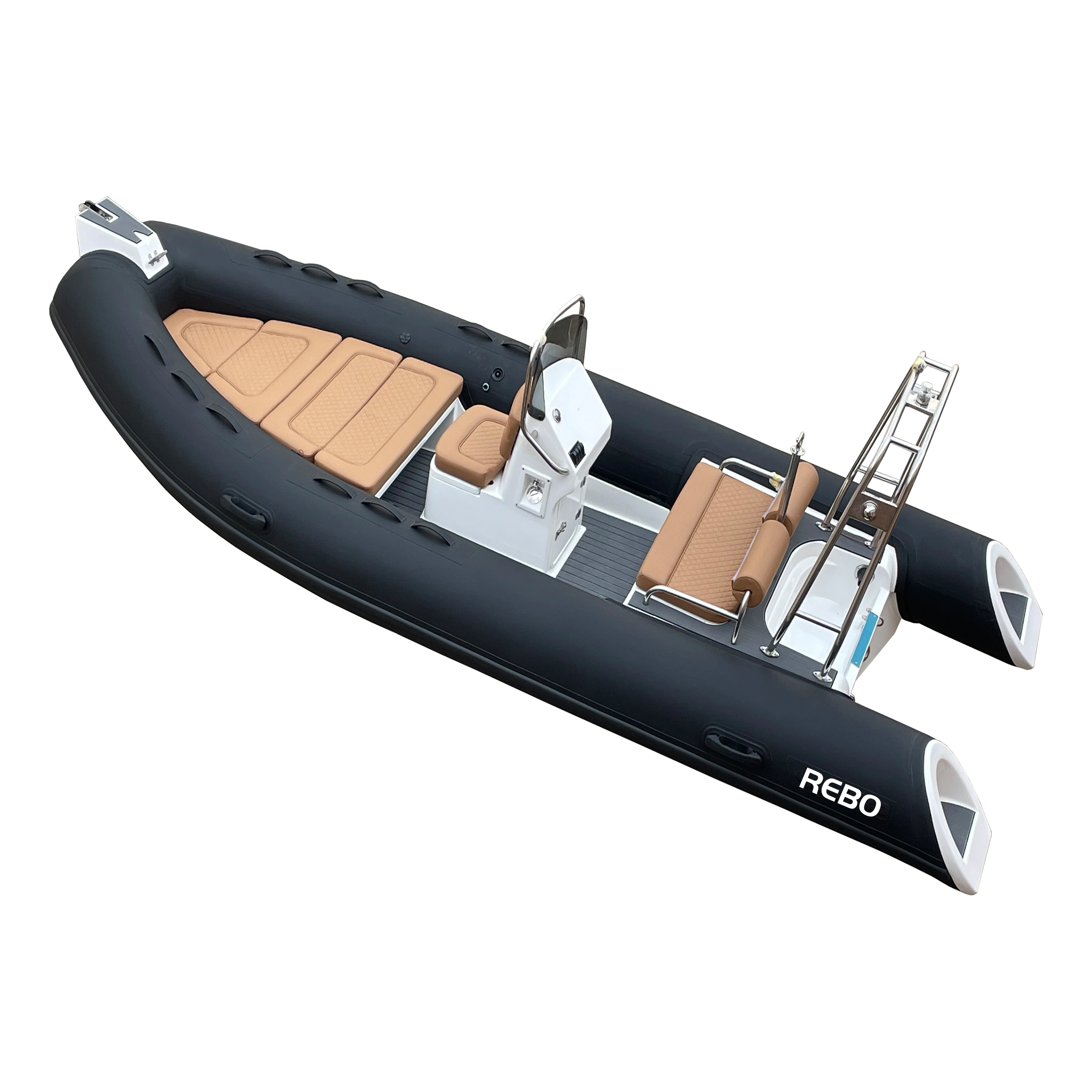 16ft High Speed Fiberglass RIB 480 Rigid Hull Inflatable PVC/Hypalon/Orca Fishing Boat With Rtification