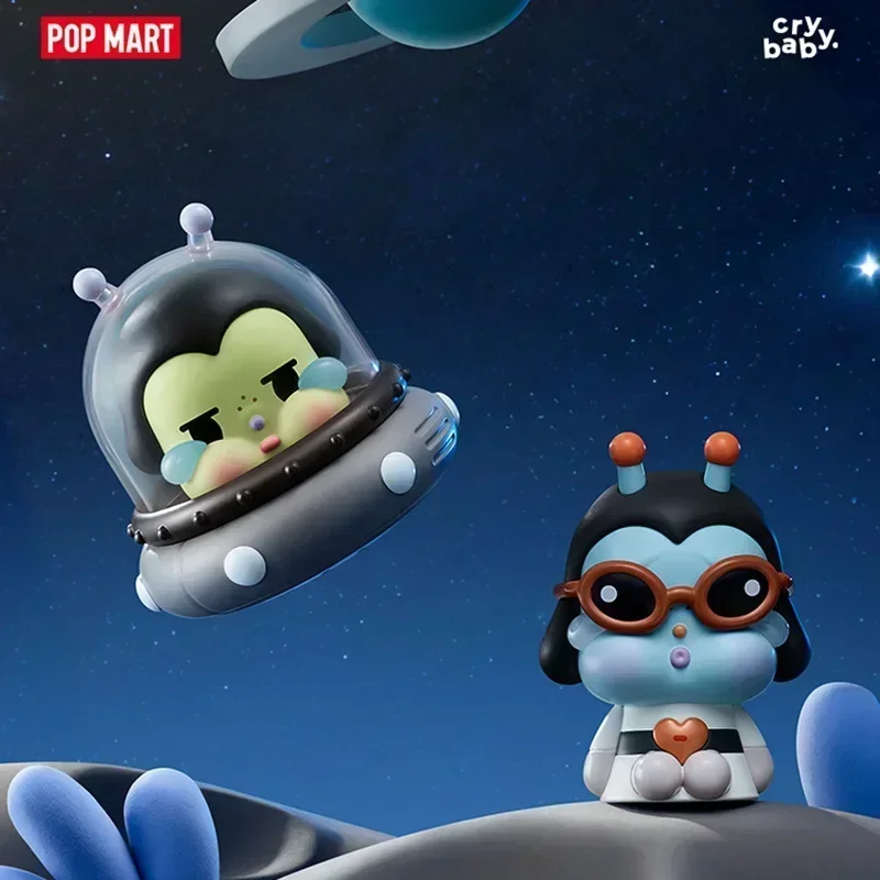 

Мини-серия POPMART CRYBABY «Crying to the Moon» — слепая коробка-сюрприз, загадочная коробка — милые аниме-фигурки, украшения, фигурки