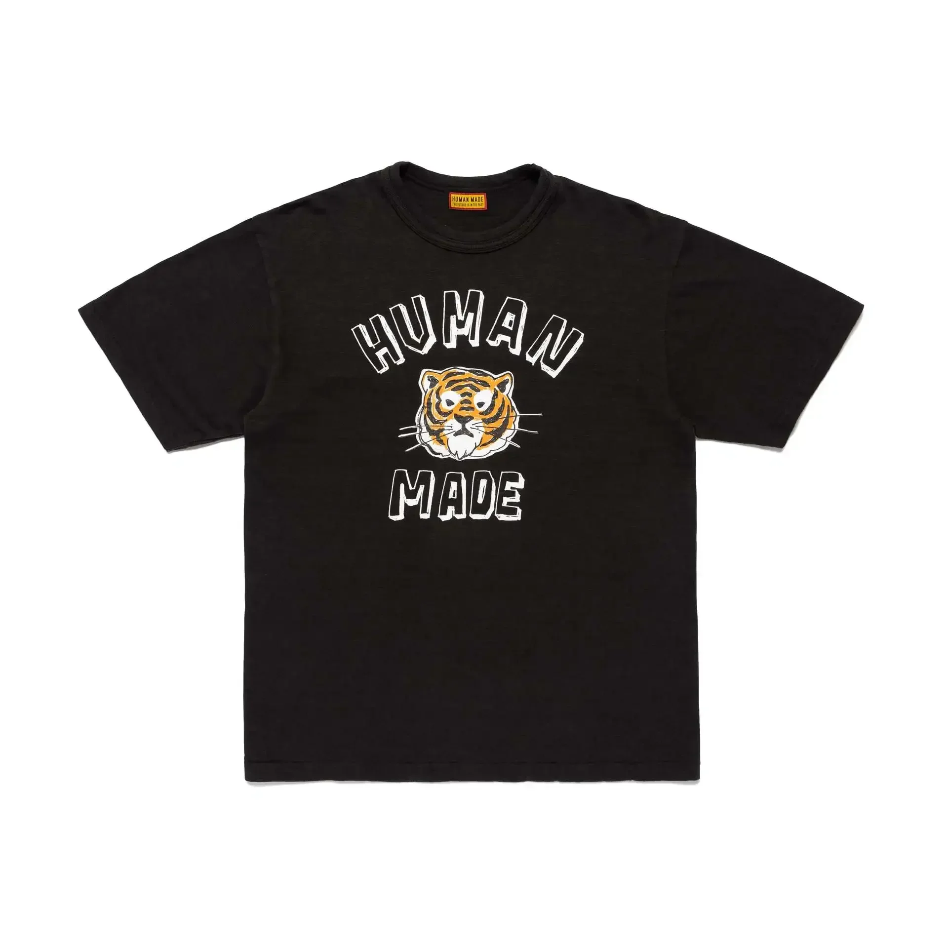 2026 Spring/Summer New HUMAN MADE 25AW Cute Animal Printed Short Sleeved T-shirt for Men and Women Loose Casual Top