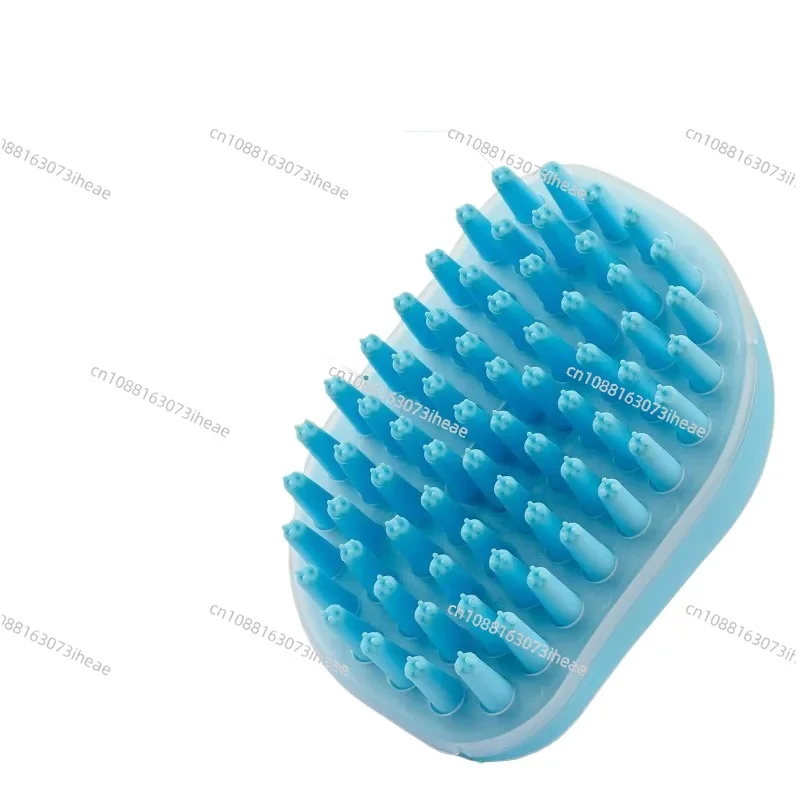 Beauty brush soft silicone pet shower gadget